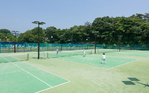 日立市市民運動公園 テニスコート